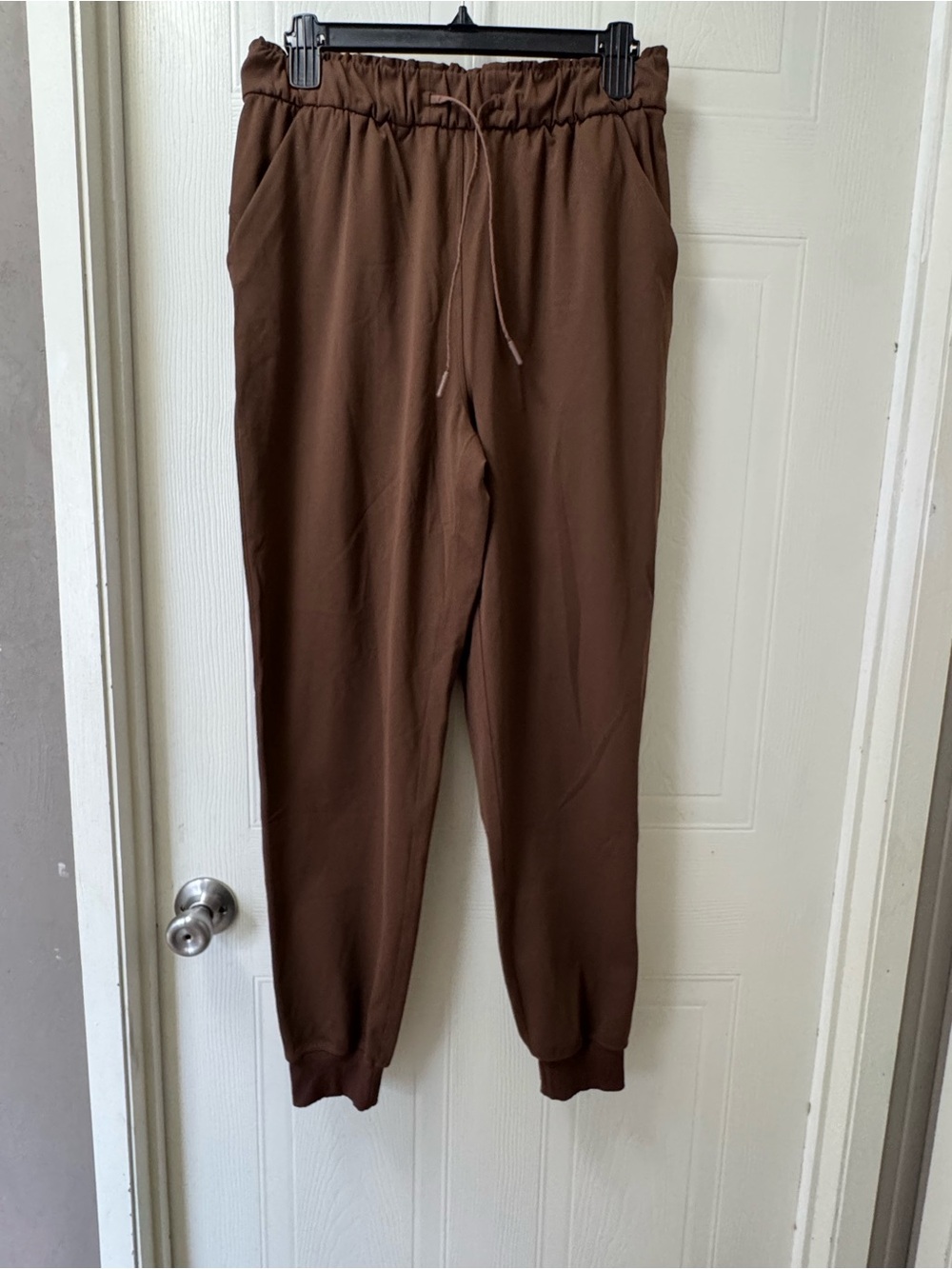 lululemon athletica Brown Elastic Waist Joggers